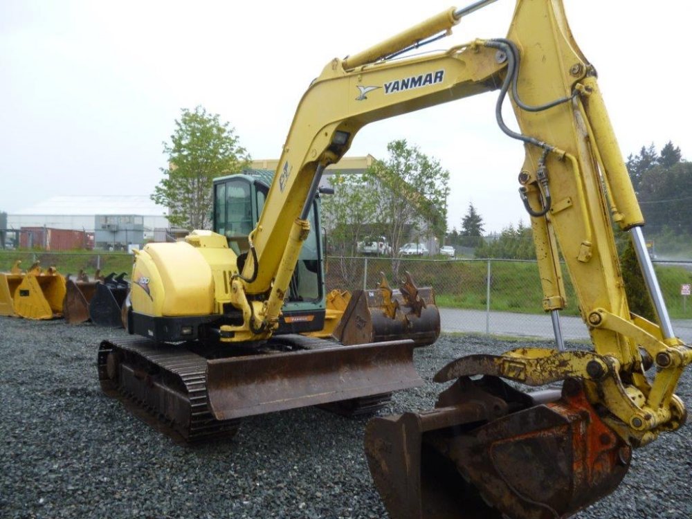Yanmar Excavator SV100 V.I. Equipment