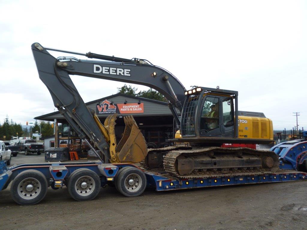 John Deere 270D LC Excavator V.I. Equipment