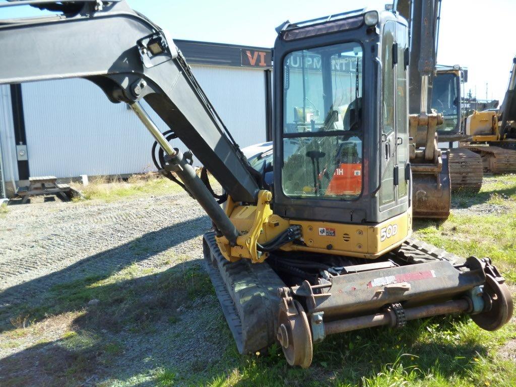John Deere 50D Excavator V.I. Equipment