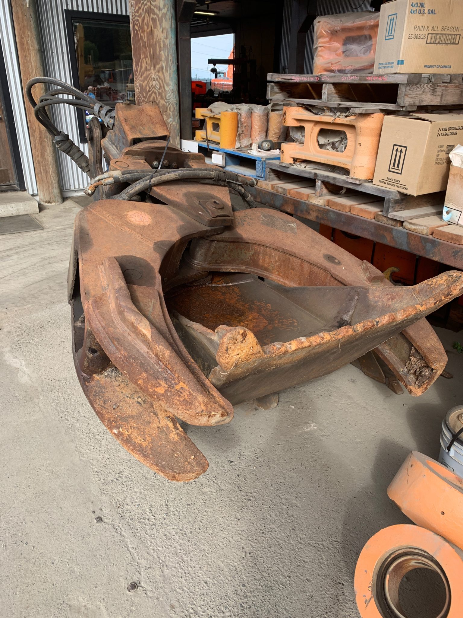 HX40 CWS Power Clam Grapple 18,500 V.I. Equipment