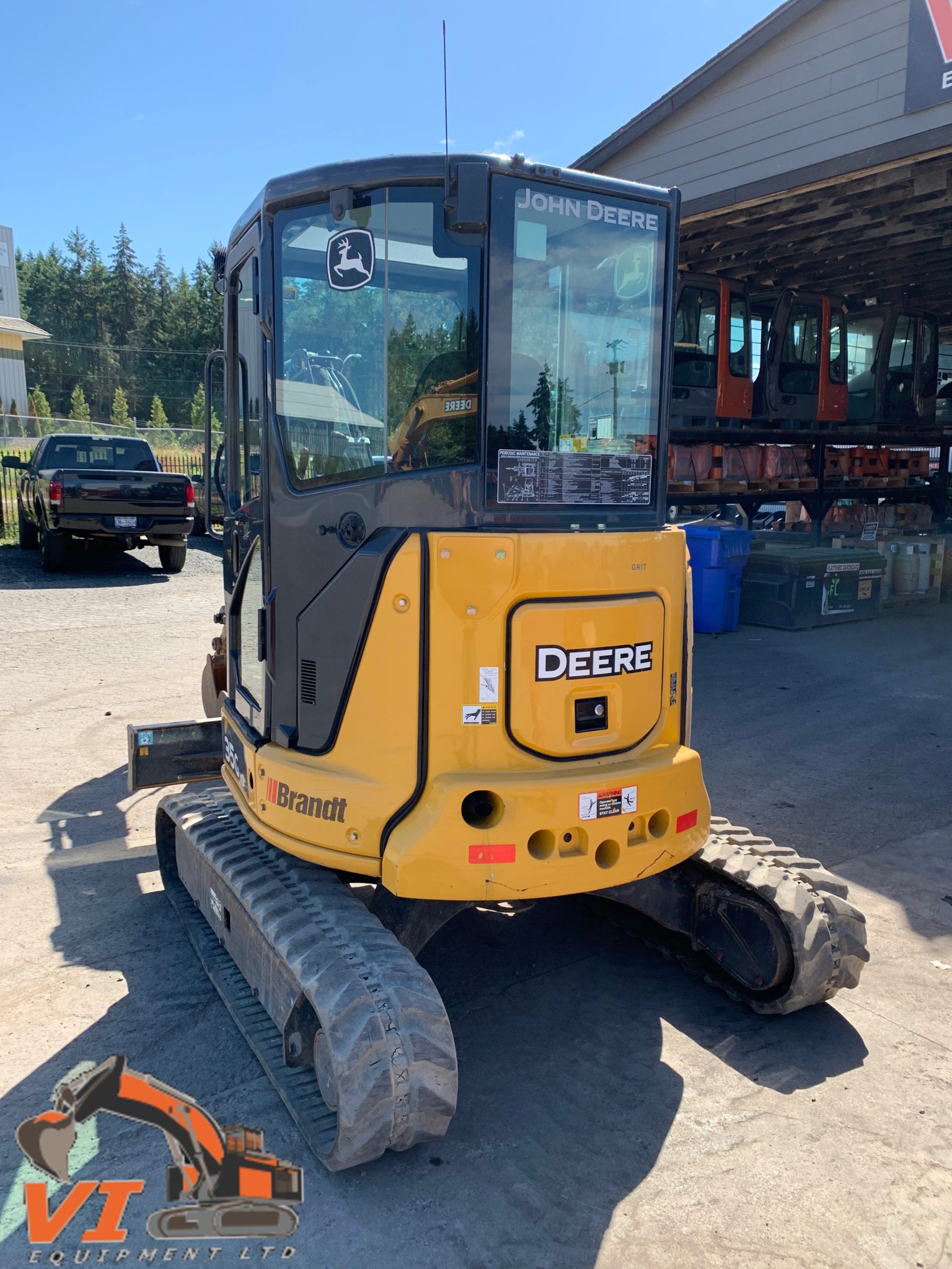 John Deere 35G Excavator V.I. Equipment