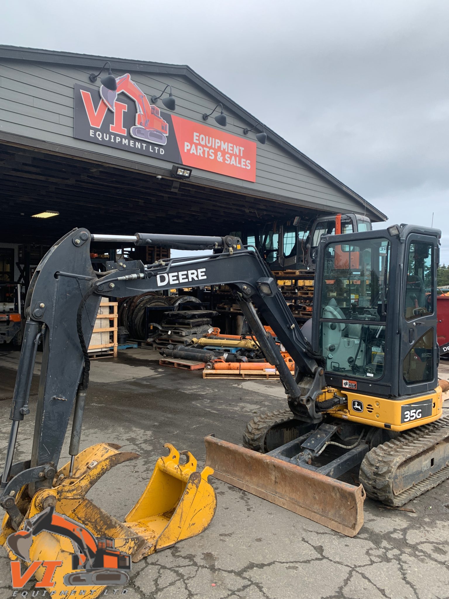 John Deere 35G Mini Excavator 55,000 V.I. Equipment