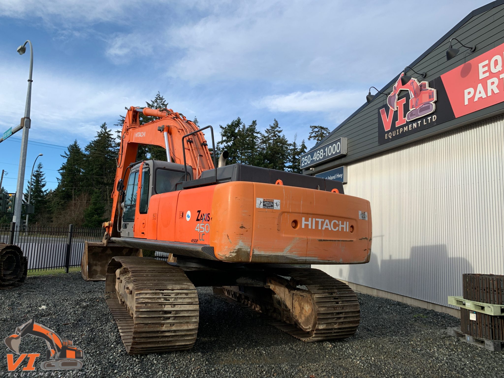 Hitachi ZX450 LC Excavator 89,000 V.I. Equipment